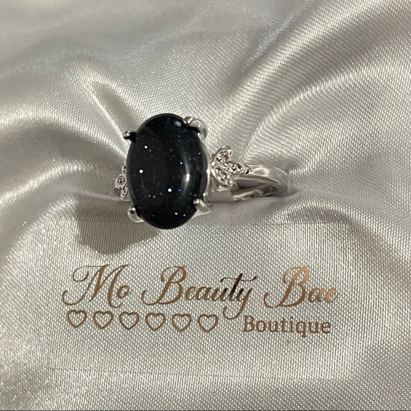 Blue Sandstone Ring - Picture 3 of 6